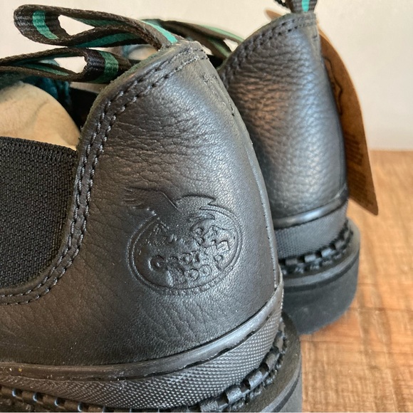Georgia Boot Men’s Slip & Oil Resistant Work Shoes 7.5 Wide GR270 Romeo NWOB - Picture 6 of 14